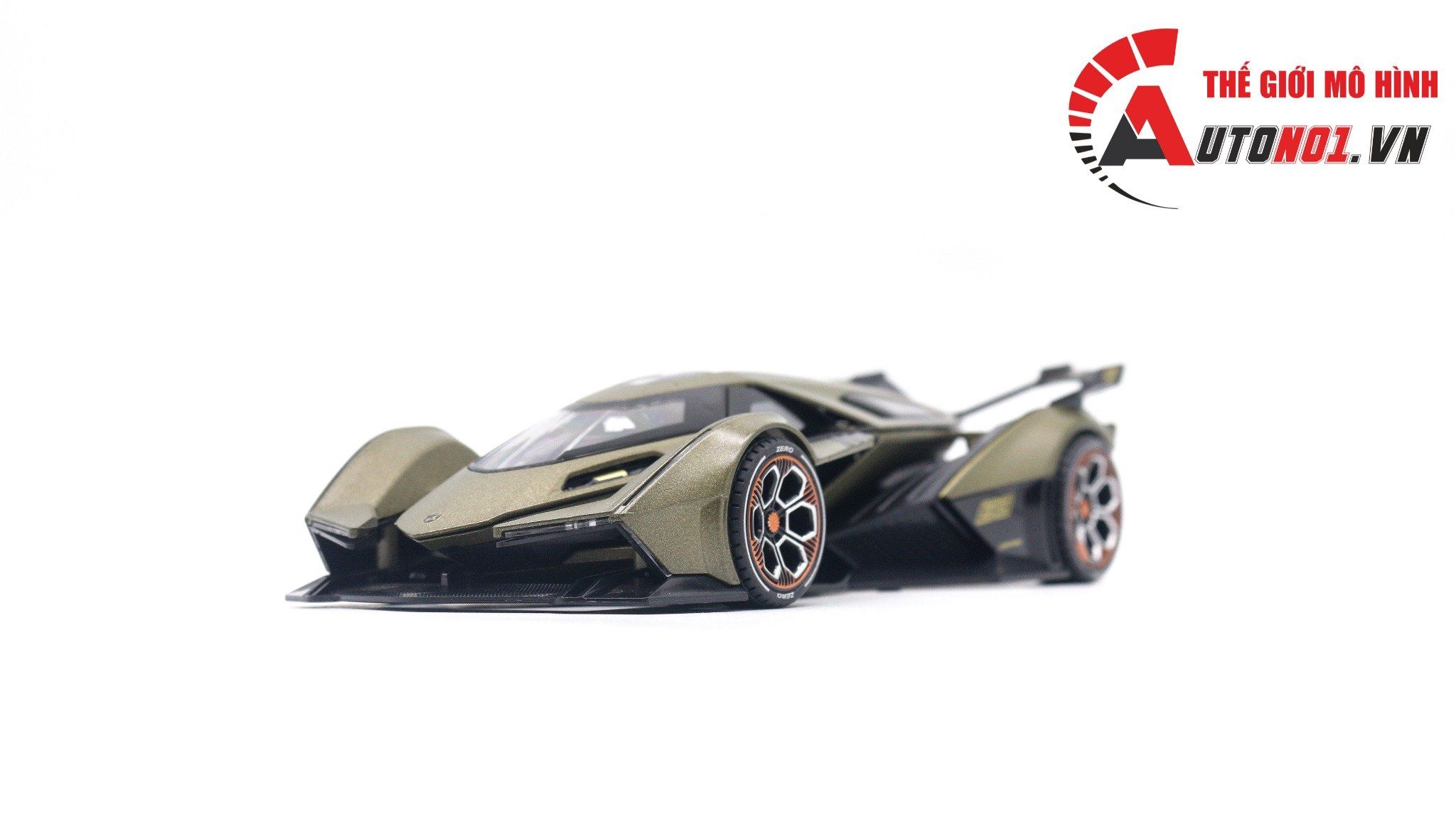  Mô hình xe Lamborghini V12 Vision Gran Turismo full open 1:22 Jiaye model VB24203 8071 