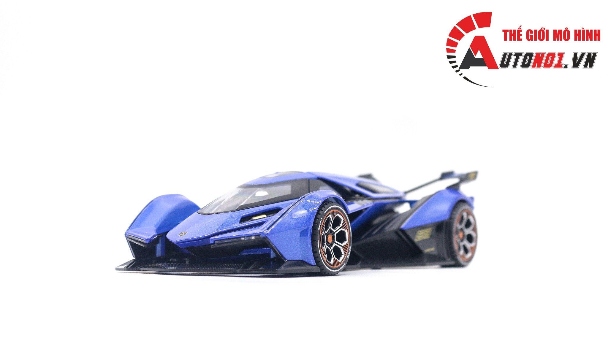  Mô hình xe Lamborghini V12 Vision Gran Turismo full open 1:22 Jiaye model VB24203 8071 