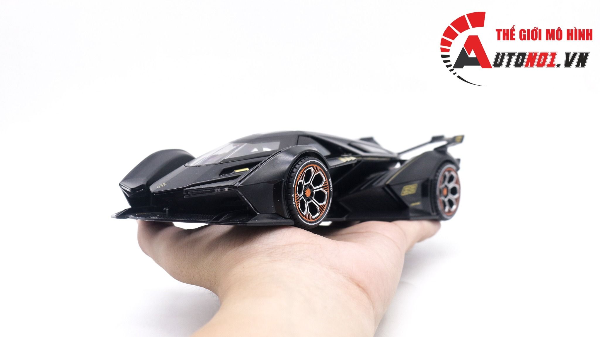  Mô hình xe Lamborghini V12 Vision Gran Turismo full open 1:22 Jiaye model VB24203 8071 