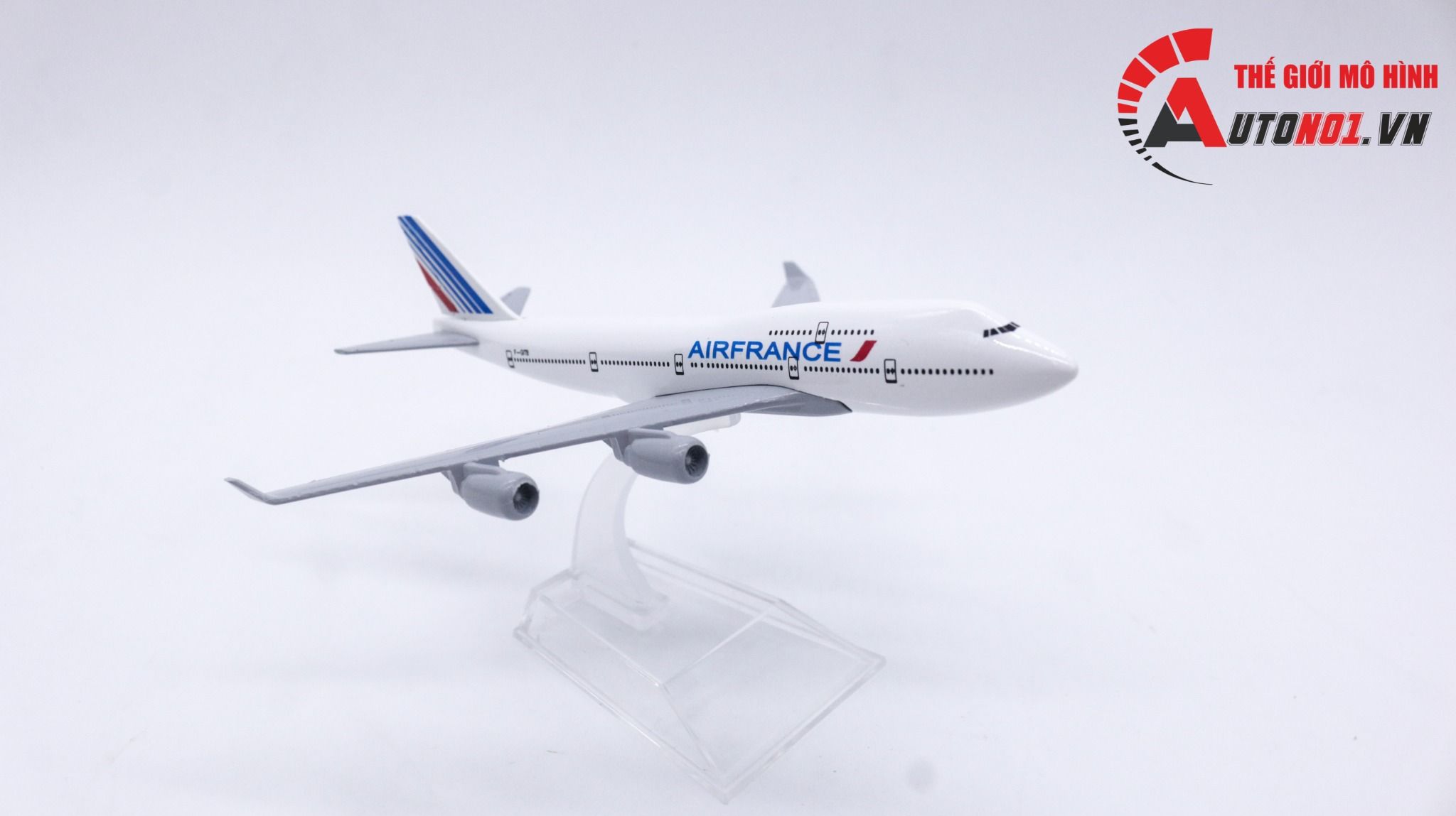  Mô hình máy bay Air France Boeing B747 16cm MB16008 