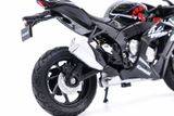  Mô hình xe Kawasaki Ninja ZX 10RR 2017 black 1:18 Welly 5547 