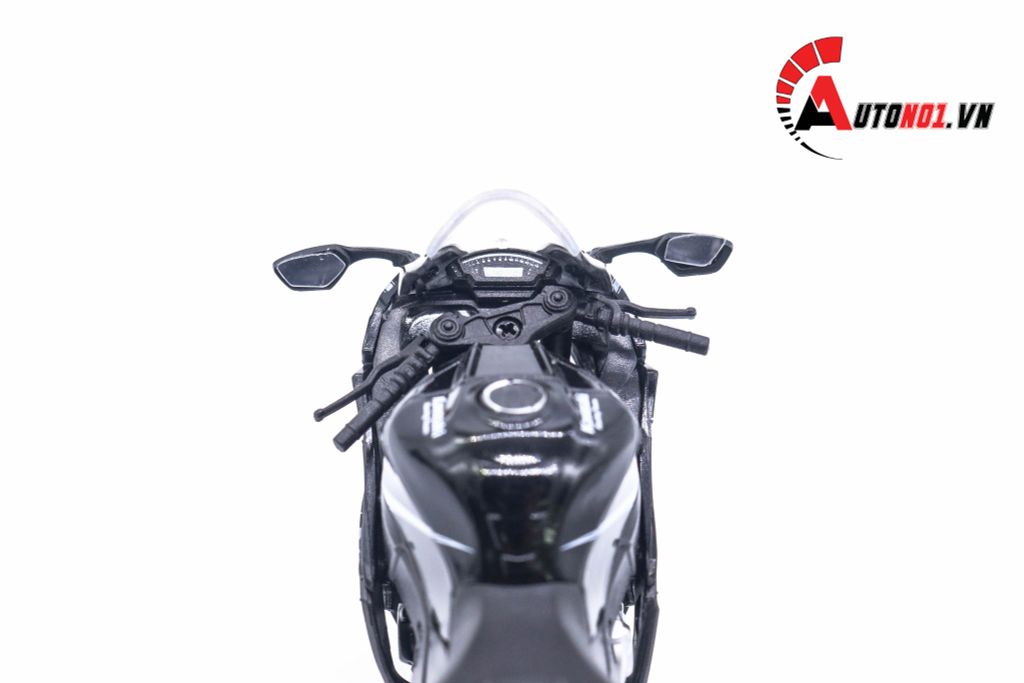 MÔ HÌNH XE KAWASAKI NINJA ZX 10RR 2017 BLACK 1:18 WELLY 5547