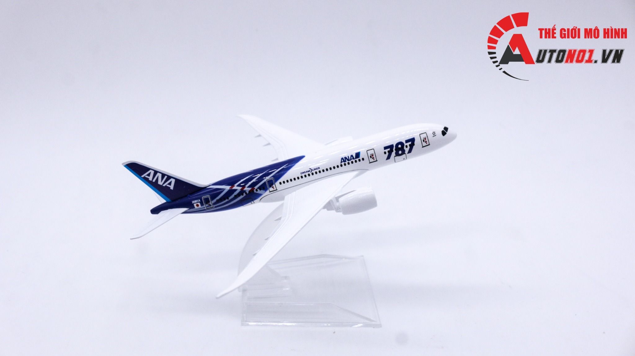  Mô hình máy bay Nhật Bản All Nippon Airways ANA Boeing B787 16cm MB16079 