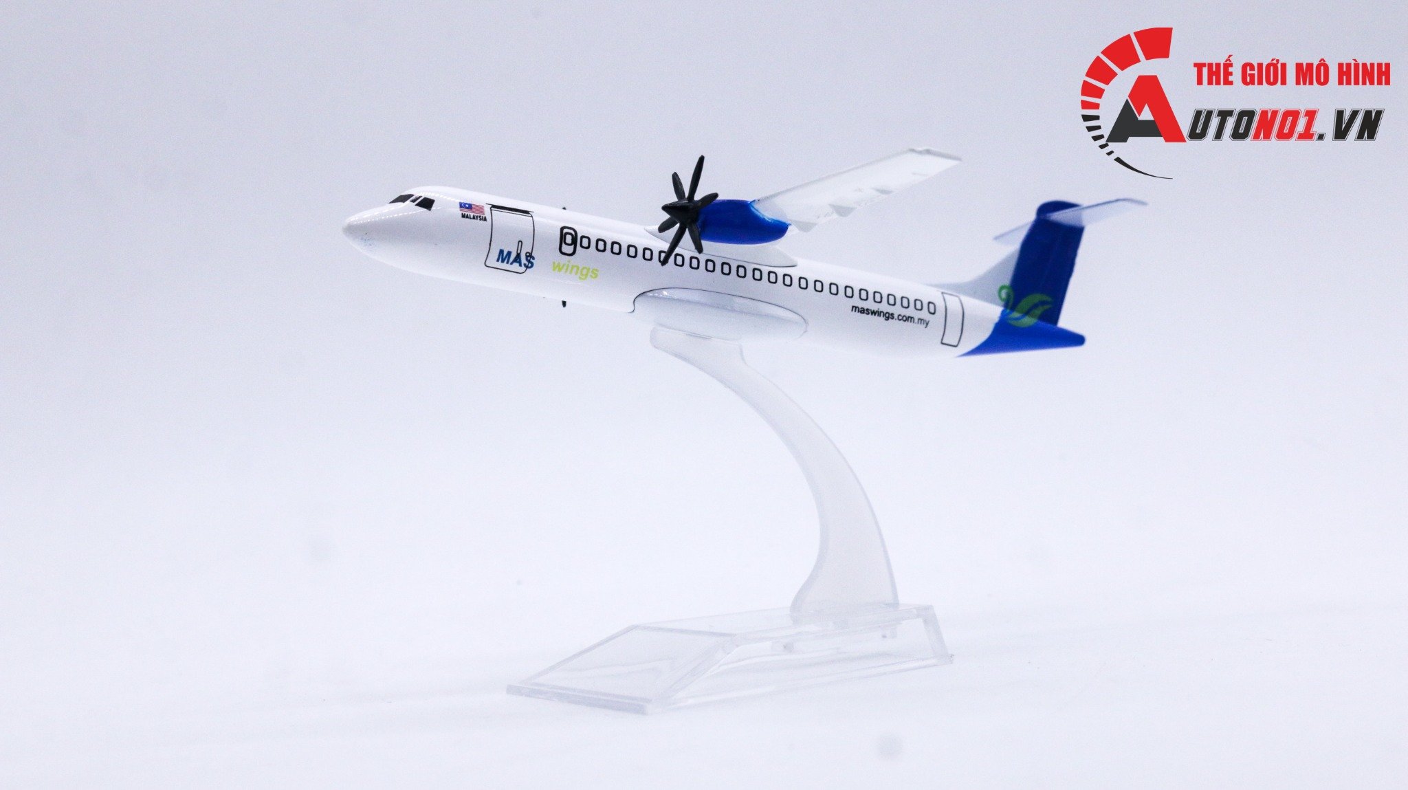  Mô hình máy bay cánh quạt ATR72-500 MAS WINGS 16cm MB16156 