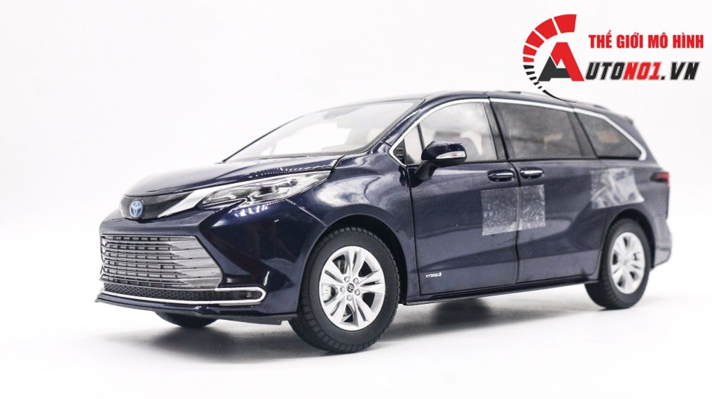 MÔ HÌNH XE TOYOTA SIENNA MPV 1:18 DEALER 8075