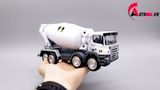  Mô hình xe trộn bê tông white 1:50 hytruck 7601 