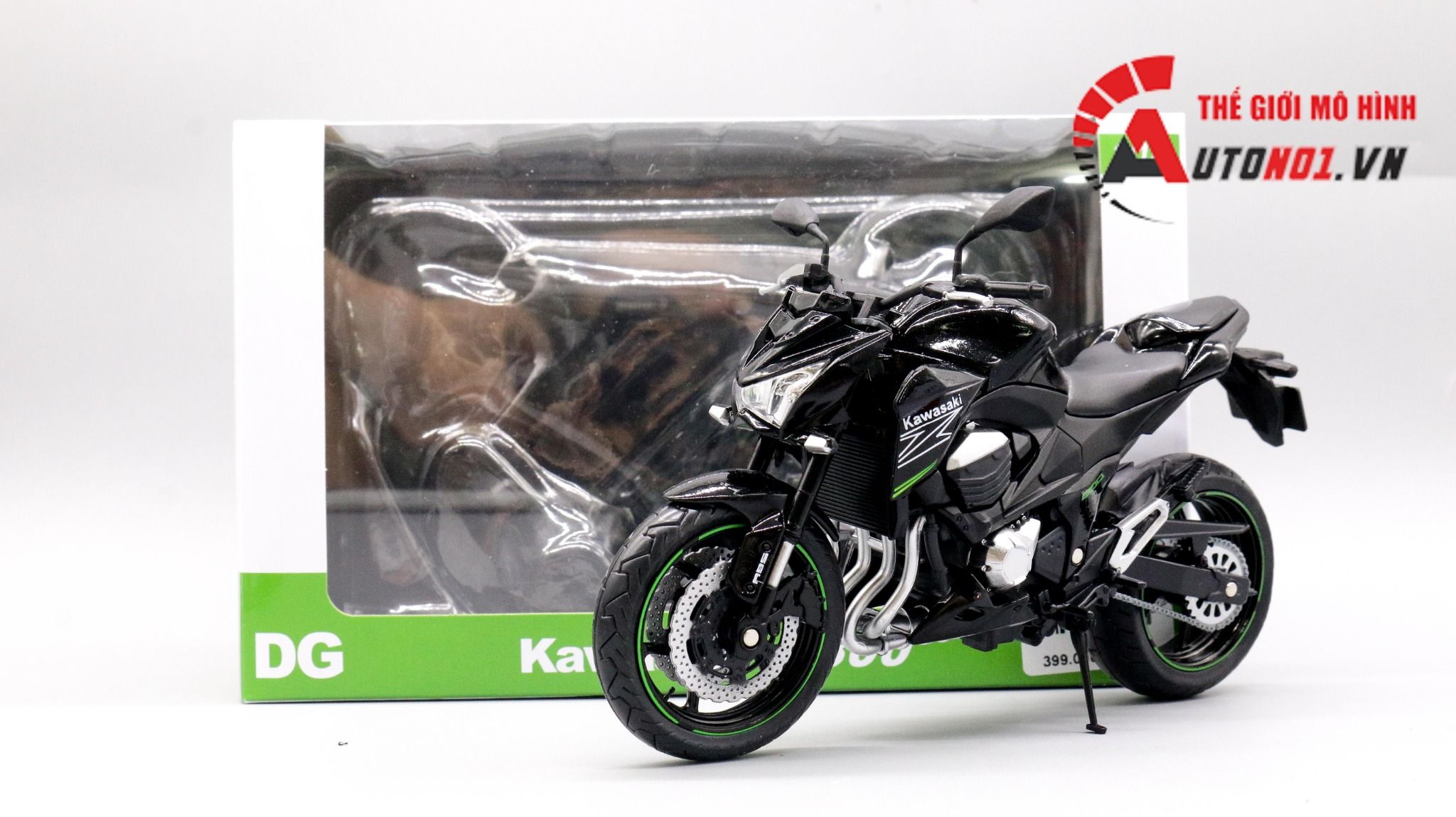  Mô hình xe Kawasaki Z800 1:12 Automaxx 5779 