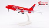  Mô hình máy bay Coca cola Airlines Airbus A380 20cm có bánh xe MB20056 