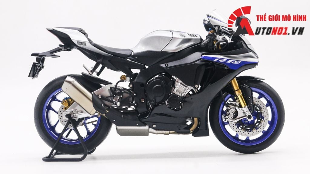 MÔ HÌNH XE YAMAHA YZF R1M BLUE 1:12 TAMIYA D031