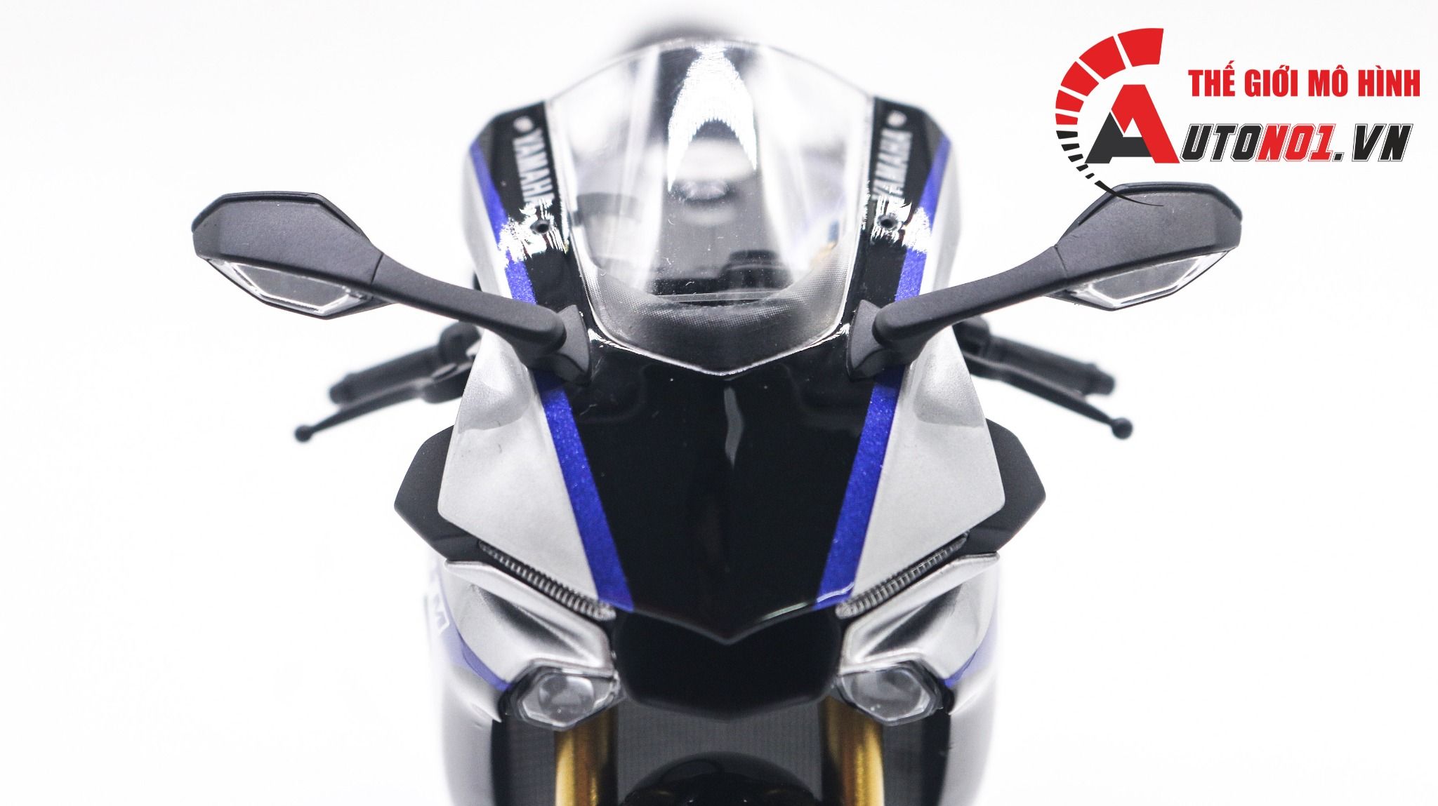  Mô hình xe Yamaha Yzf R1m Blue 1:12 Tamiya D031 