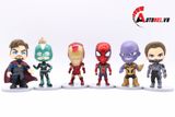  MÔ HÌNH NHÂN VẬT MARVEL SET 6 CON 9 CM ĐẾ TRÒN 6400 