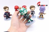  MÔ HÌNH NHÂN VẬT MARVEL SET 6 CON 9 CM ĐẾ TRÒN 6400 