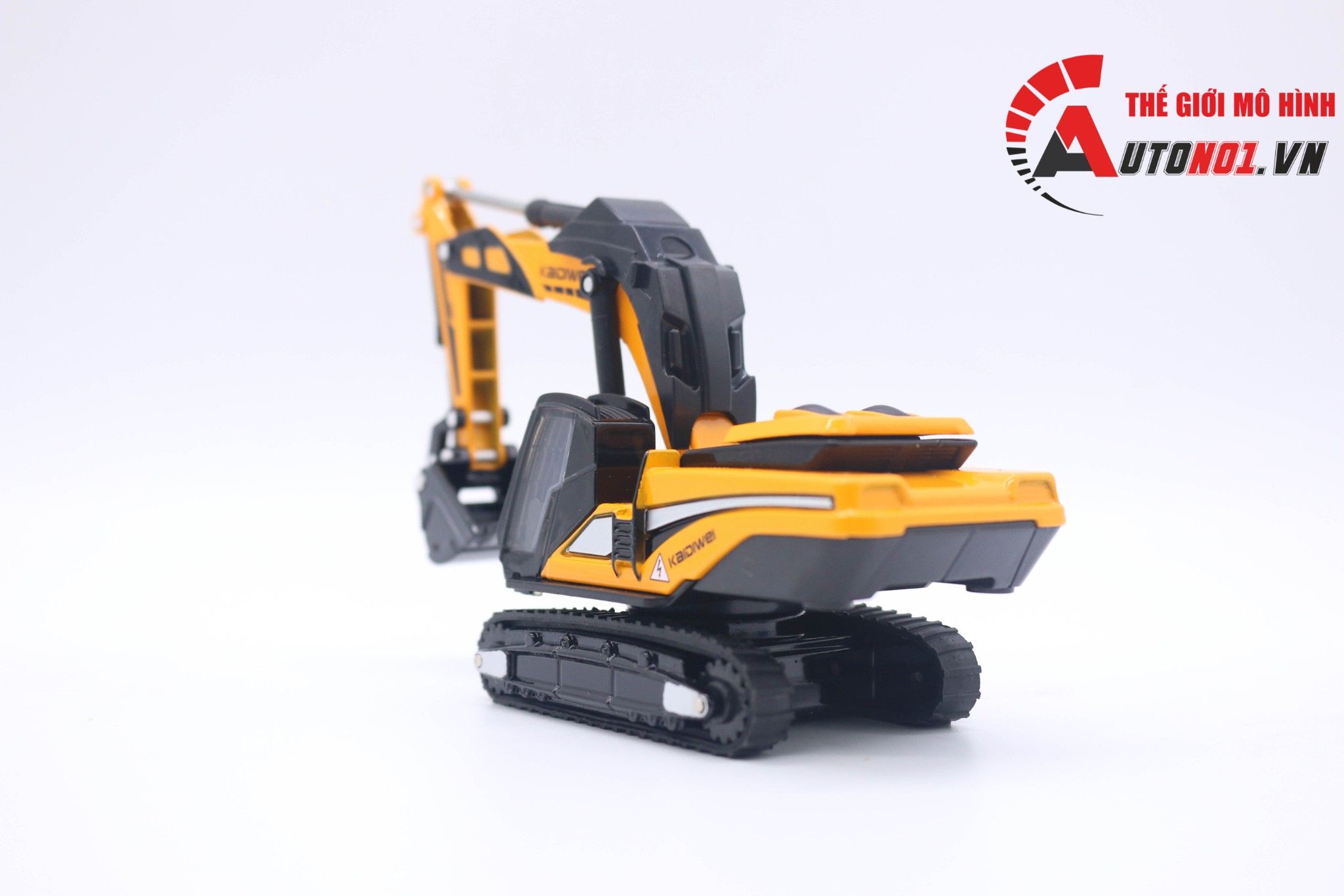  Mô hình xe cẩu yellow 1:87 kaidiwei 6624 