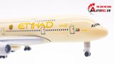  Mô hình máy bay Abu Dhab Ả Rập Etihad Airbus A380 có bánh xe 20cm MB20051 