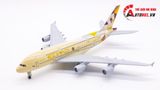  Mô hình máy bay Abu Dhab Ả Rập Etihad Airbus A380 có bánh xe 20cm MB20051 