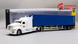  Mô hình xe container kéo thùng lạnh 1:50 huayi alloy 7916 