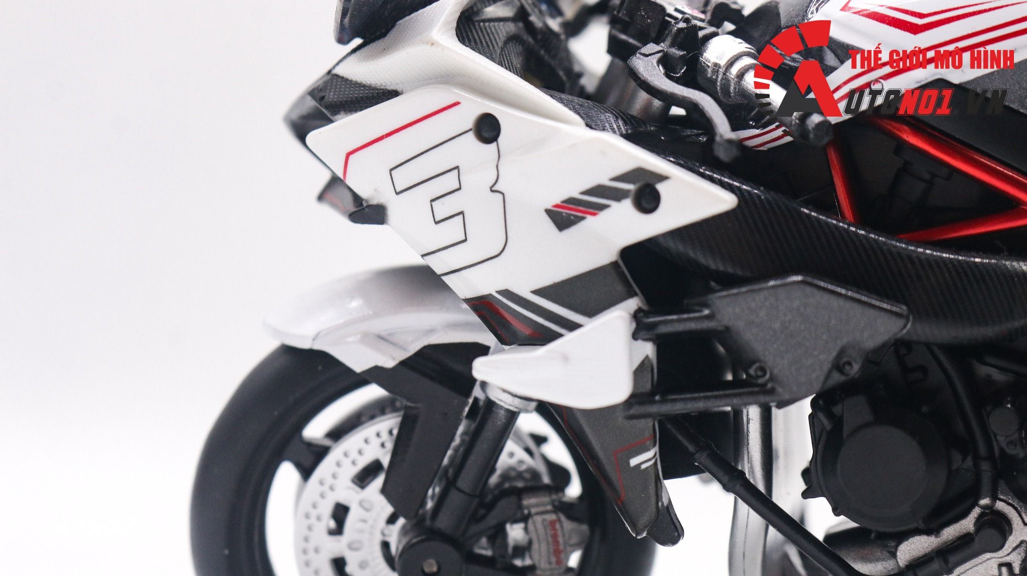  Mô hình xe Kawasaki Ninja H2R 1:12 MSZ 8072 