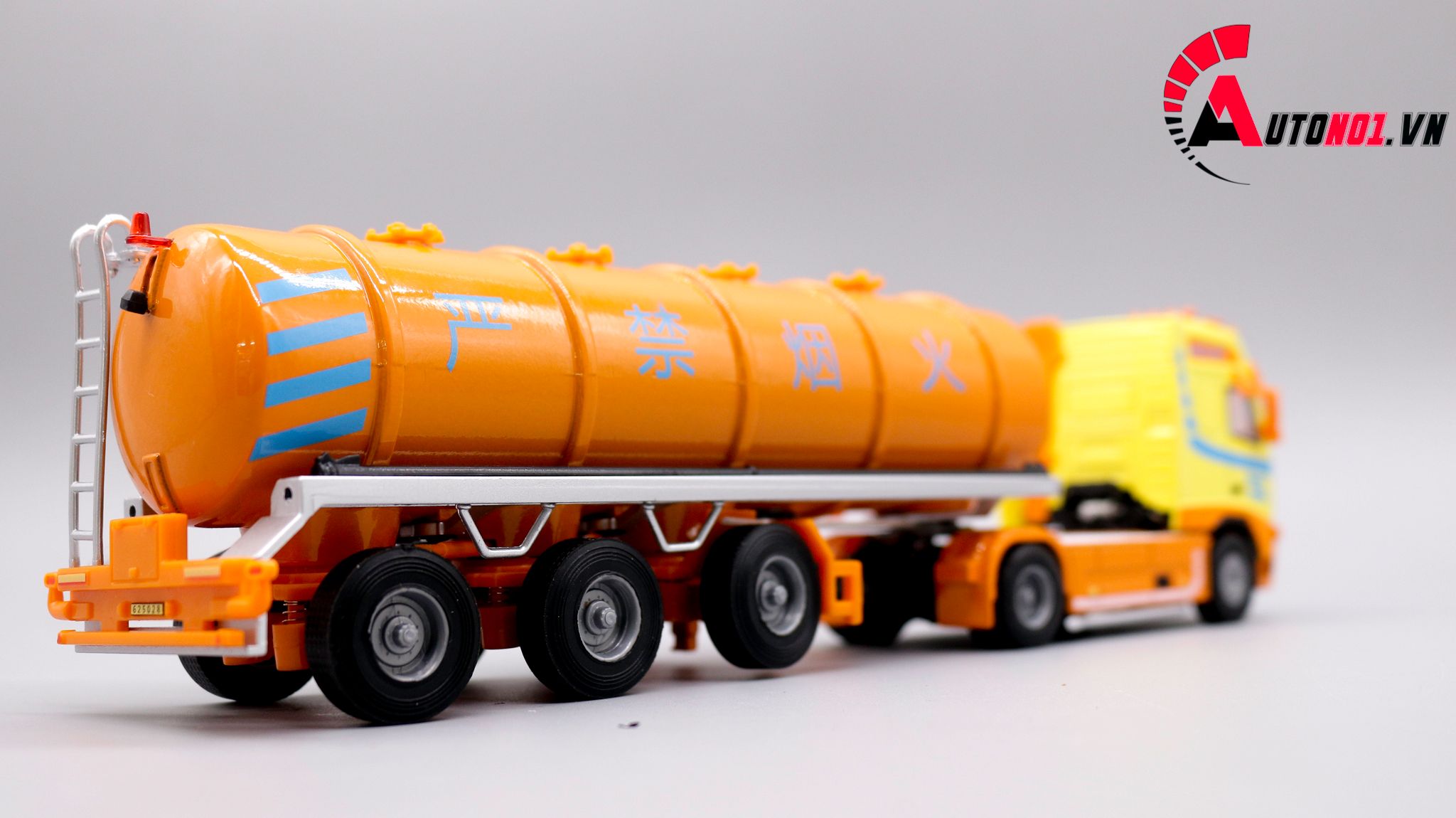  Mô hình xe chở dầu orange 1:50 kaidiwei 7632 