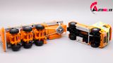  Mô hình xe chở dầu orange 1:50 kaidiwei 7632 