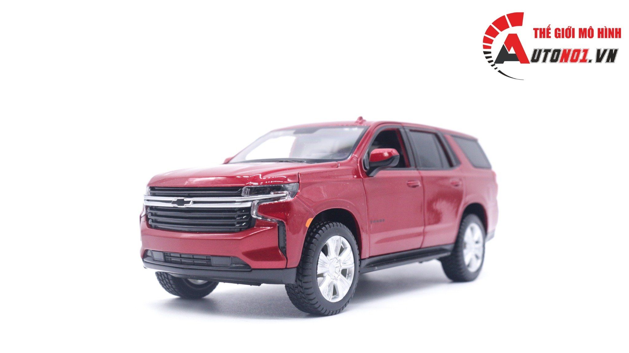  Mô hình xe Chevrolet Tahoe 2021 mở được 2 cửa tỉ lệ 1:26 Maisto OT042 