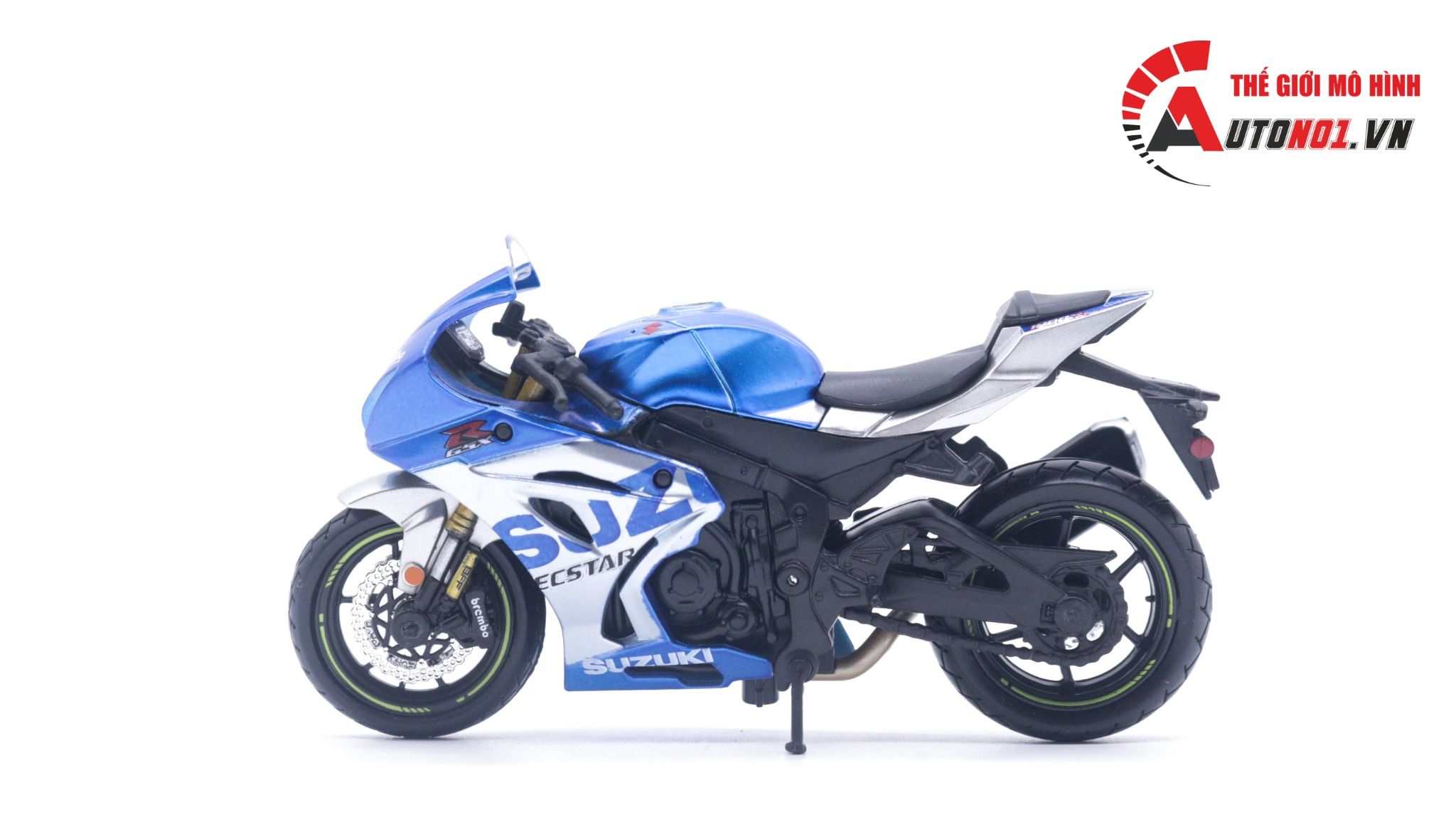  Mô hình xe Suzuki GSX-R1000 tỉ lệ 1:18 Bburago MT009 