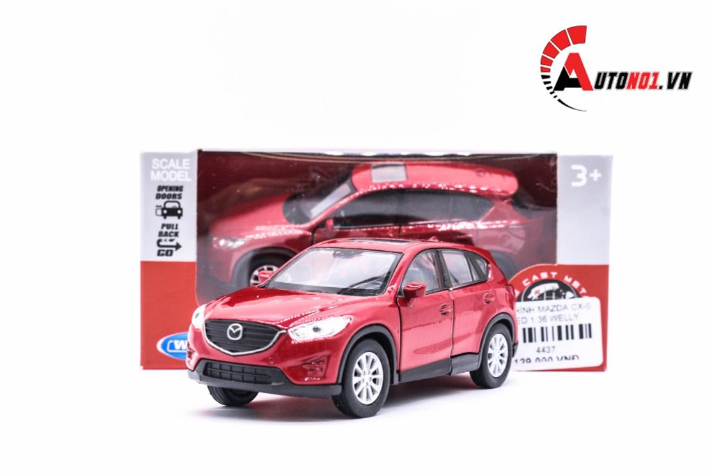 MÔ HÌNH MAZDA CX-5 RED 1:36 WELLY 4437