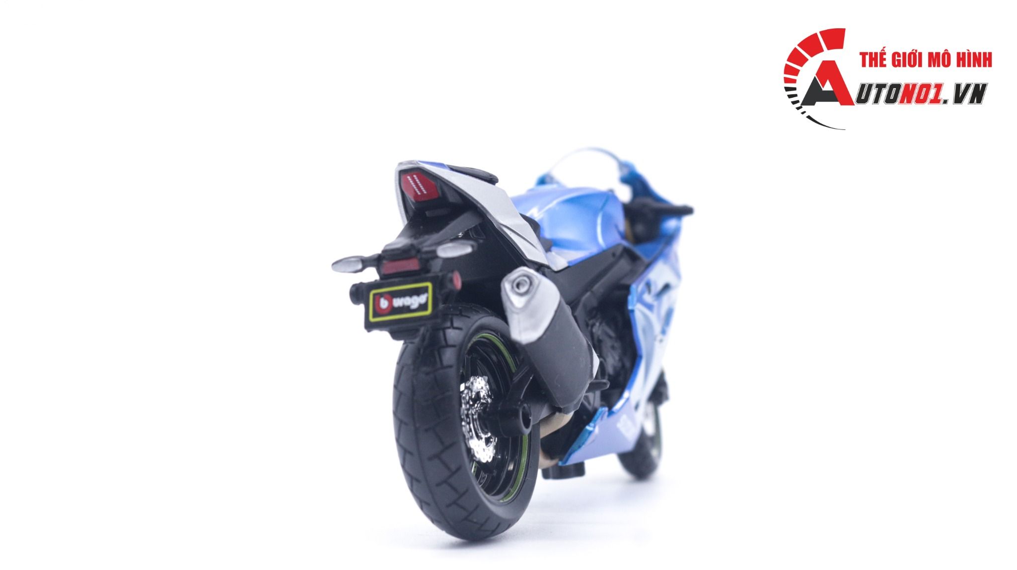  Mô hình xe Suzuki GSX-R1000 tỉ lệ 1:18 Bburago MT009 