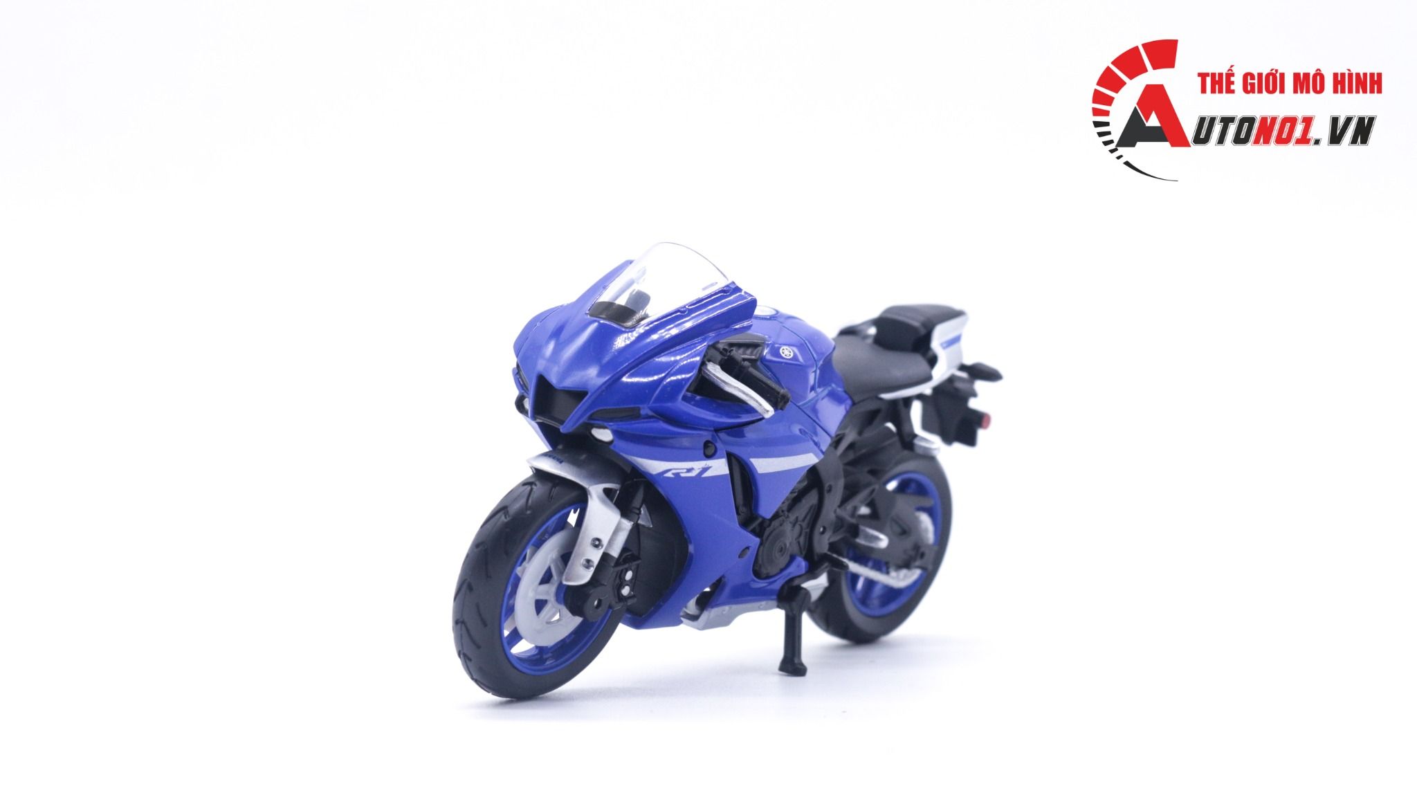  Mô hình xe Yamaha YZF-R1 2021 tỉ lệ 1:18 Maisto MT010 