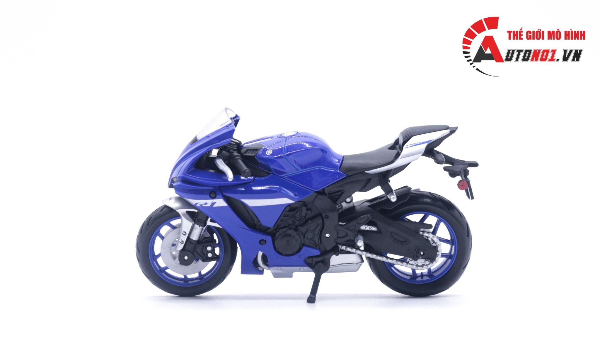  Mô hình xe Yamaha YZF-R1 2021 tỉ lệ 1:18 Maisto MT010 