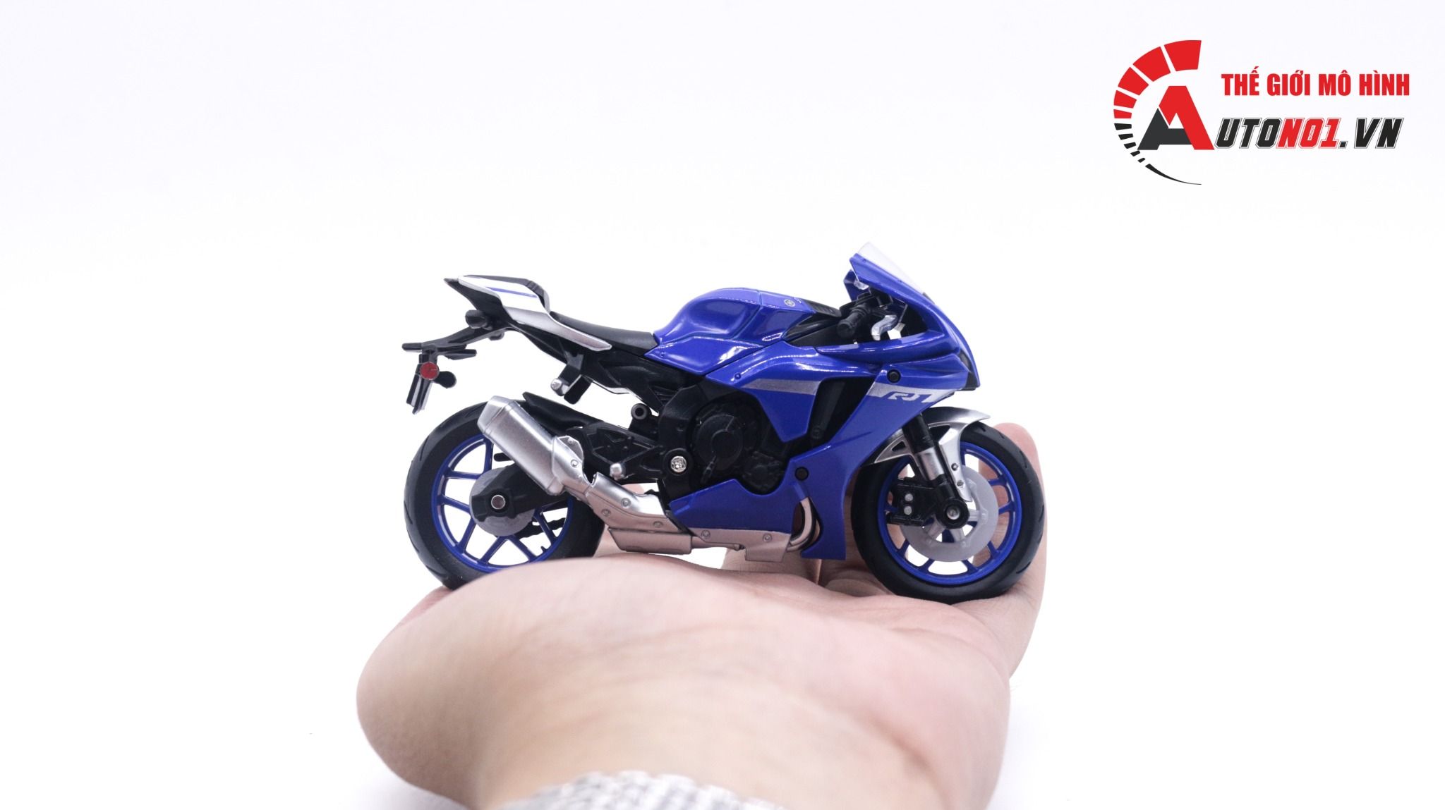  Mô hình xe Yamaha YZF-R1 2021 tỉ lệ 1:18 Maisto MT010 