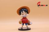  MÔ HÌNH ONE PIECE LUFFY MŨ RƠM SET 3 CON 10CM 1 4290 