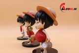  MÔ HÌNH ONE PIECE LUFFY MŨ RƠM SET 3 CON 10CM 1 4290 