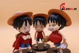  MÔ HÌNH ONE PIECE LUFFY MŨ RƠM SET 3 CON 10CM 1 4290 