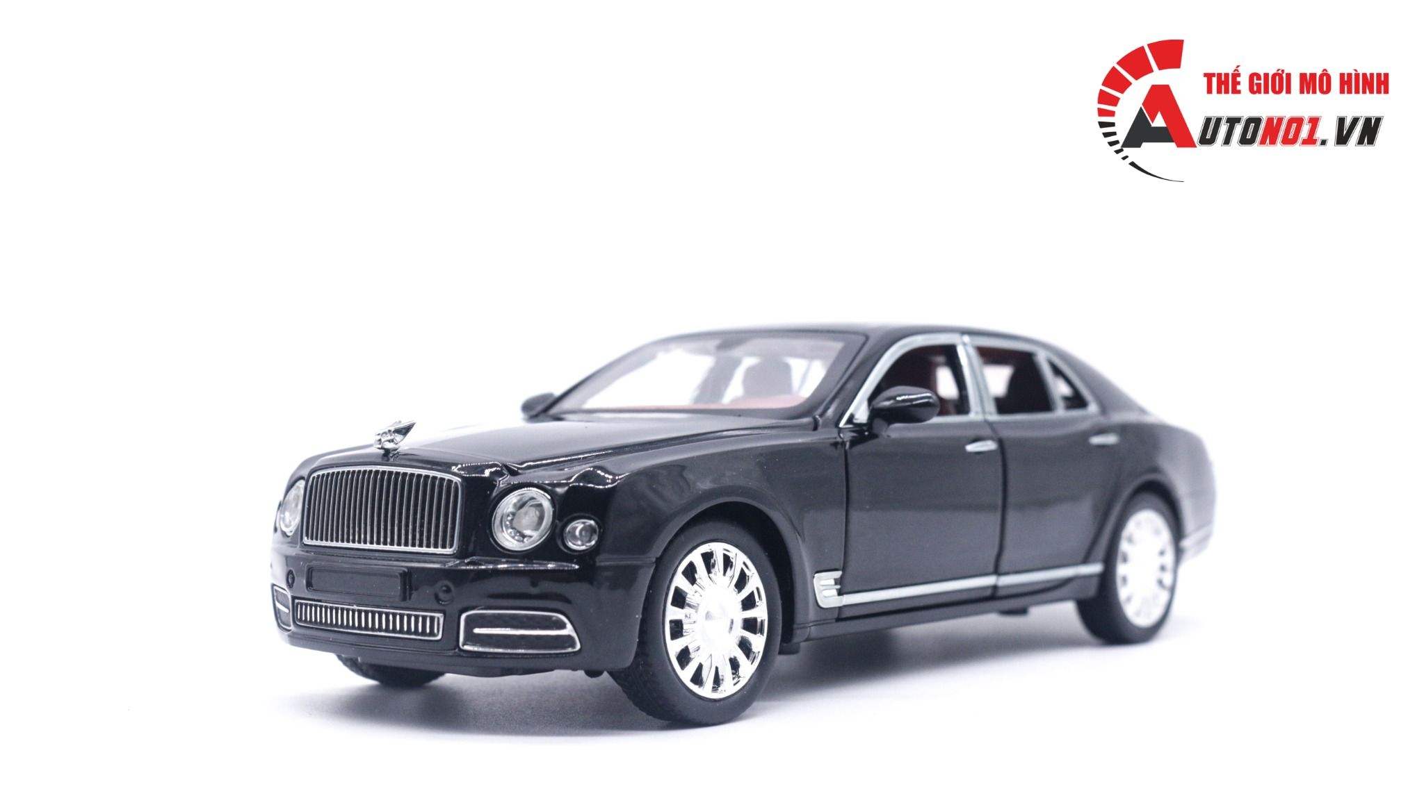  Mô hình xe Bentley Mulsane 2020 bầu trời sao full open đánh lái được tỉ lệ 1:24 Chezhi CZ144B OT035 