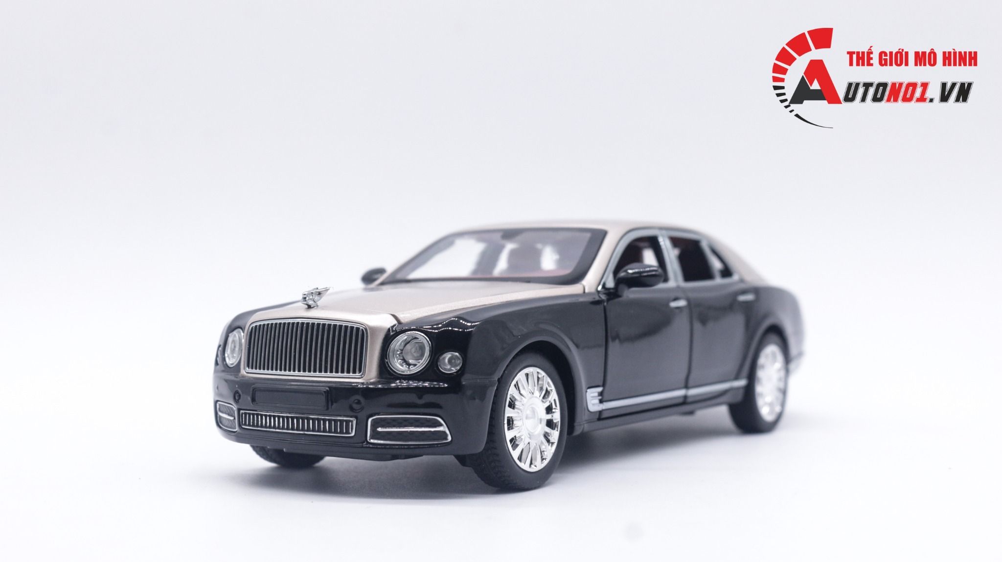  Mô hình xe Bentley Mulsane 2020 bầu trời sao full open đánh lái được tỉ lệ 1:24 Chezhi CZ144B OT035 