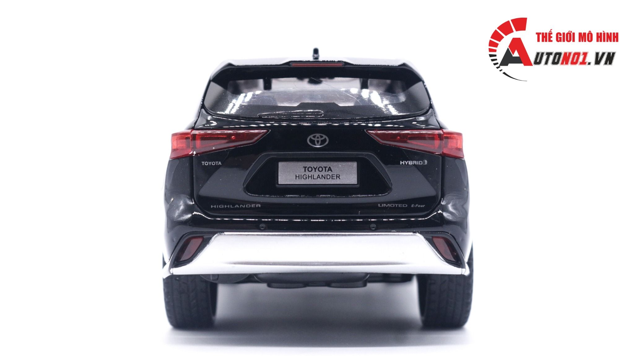  Mô hình xe Toyota Highlander đánh lái được full open tỉ lệ 1:24 Jinlifang OT045 