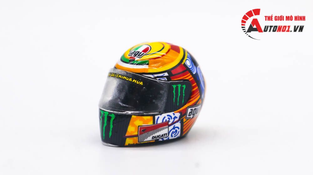 Nón mô hình fullface rossi agv 46 hoàn thiện 1:12 5835