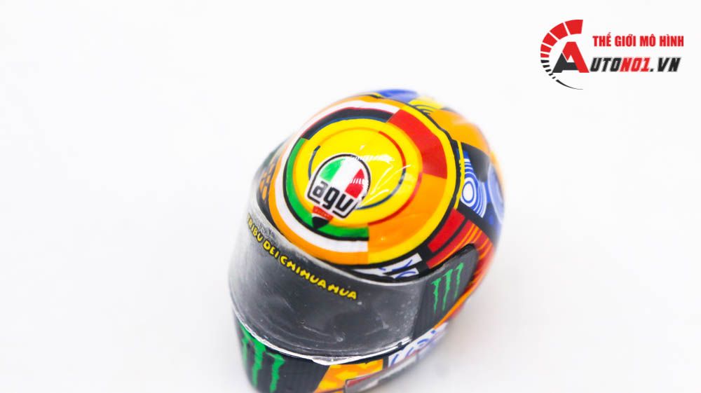 Nón mô hình fullface rossi agv 46 hoàn thiện 1:12 5835