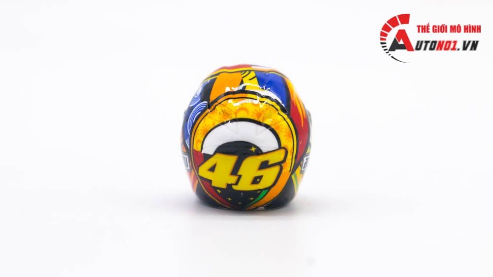 Nón mô hình fullface rossi agv 46 hoàn thiện 1:12 5835