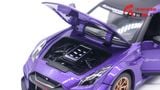  Mô hình xe Nissan GTR R35 CSR2 full open , có đèn , âm thanh 1:24 Alloy OT054 