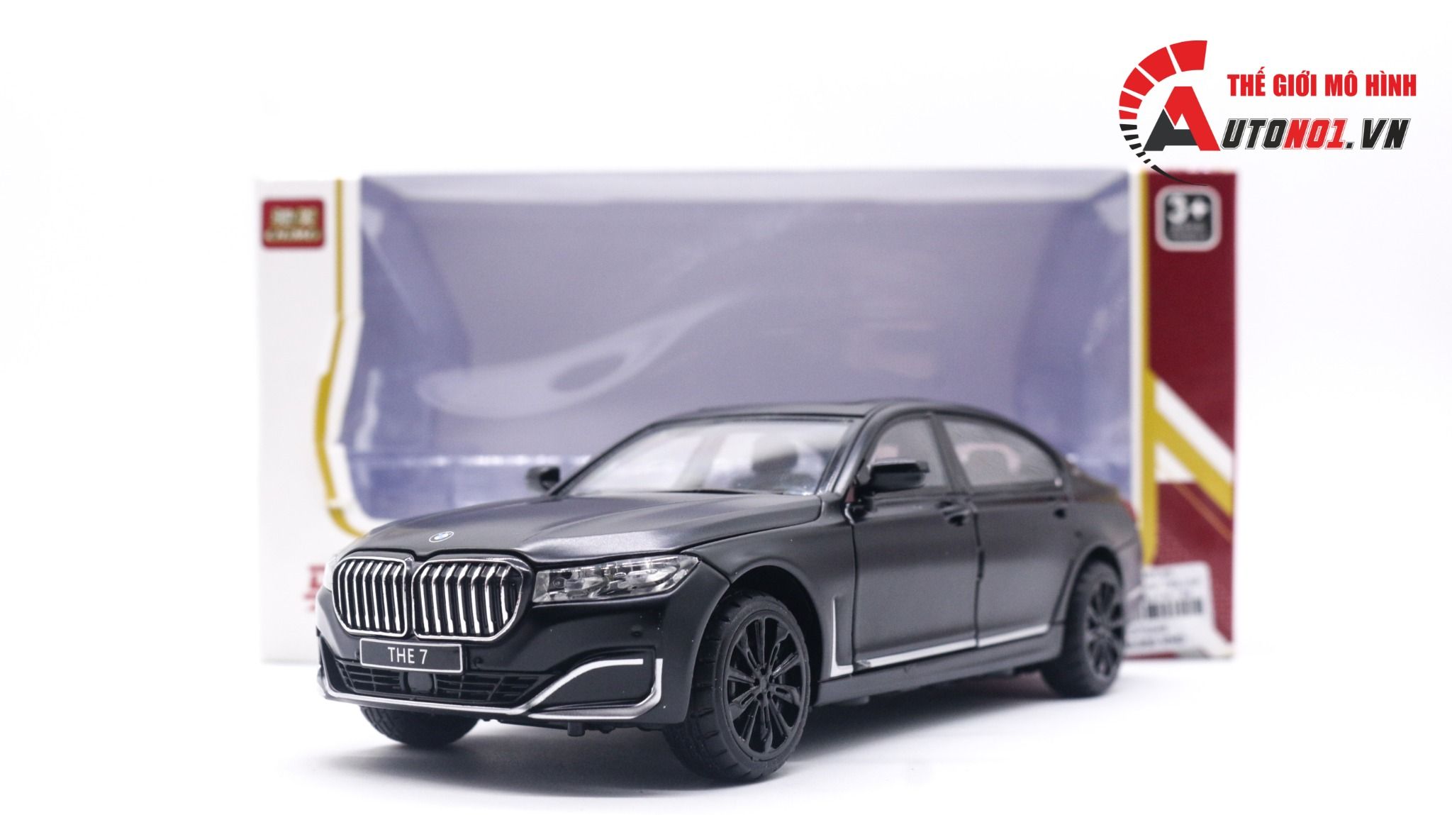  Mô hình xe BMW 760LI full kính full open tỉ lệ 1:24 Chimei model OT034 