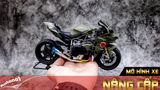  Mô hình xe Kawasaki H2r Custom Liberty Walk Army 1:12 Tamiya D078 