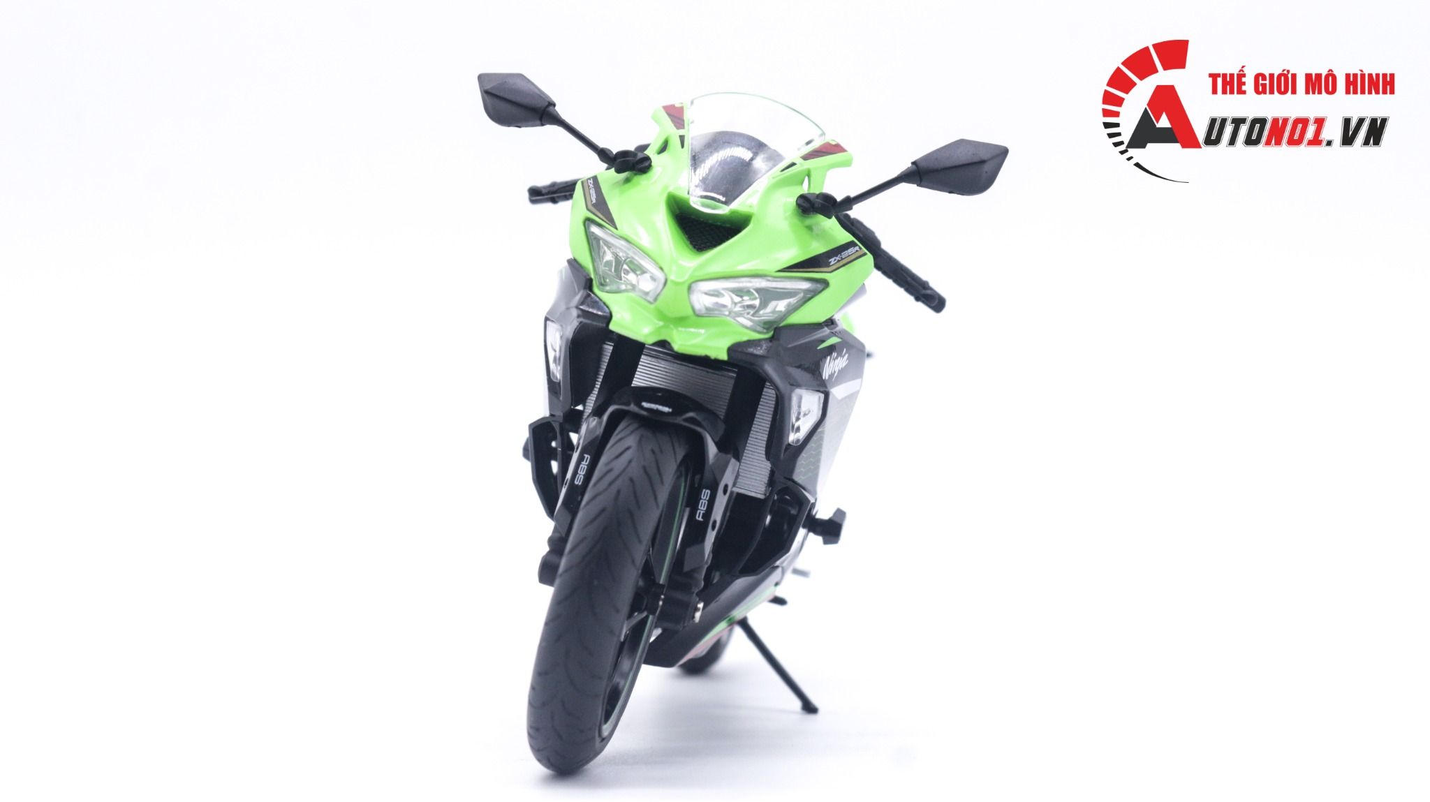  Mô hình xe Kawasaki Ninja ZX25R 2022 tỉ lệ 1:12 Aoshima MT012 