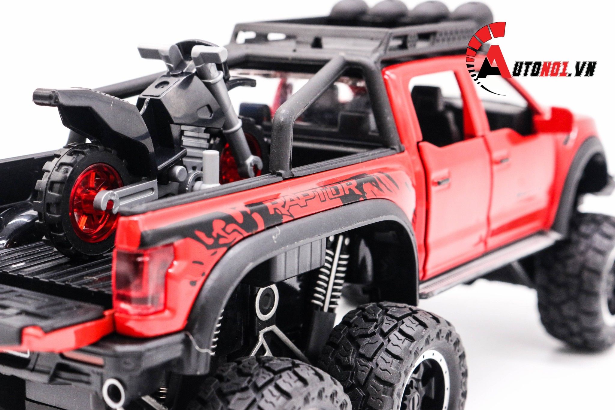  Mô hình xe Ford Beast Raptor F150 Offroad tỉ lệ 1:28 Chezhi 32129 6000 