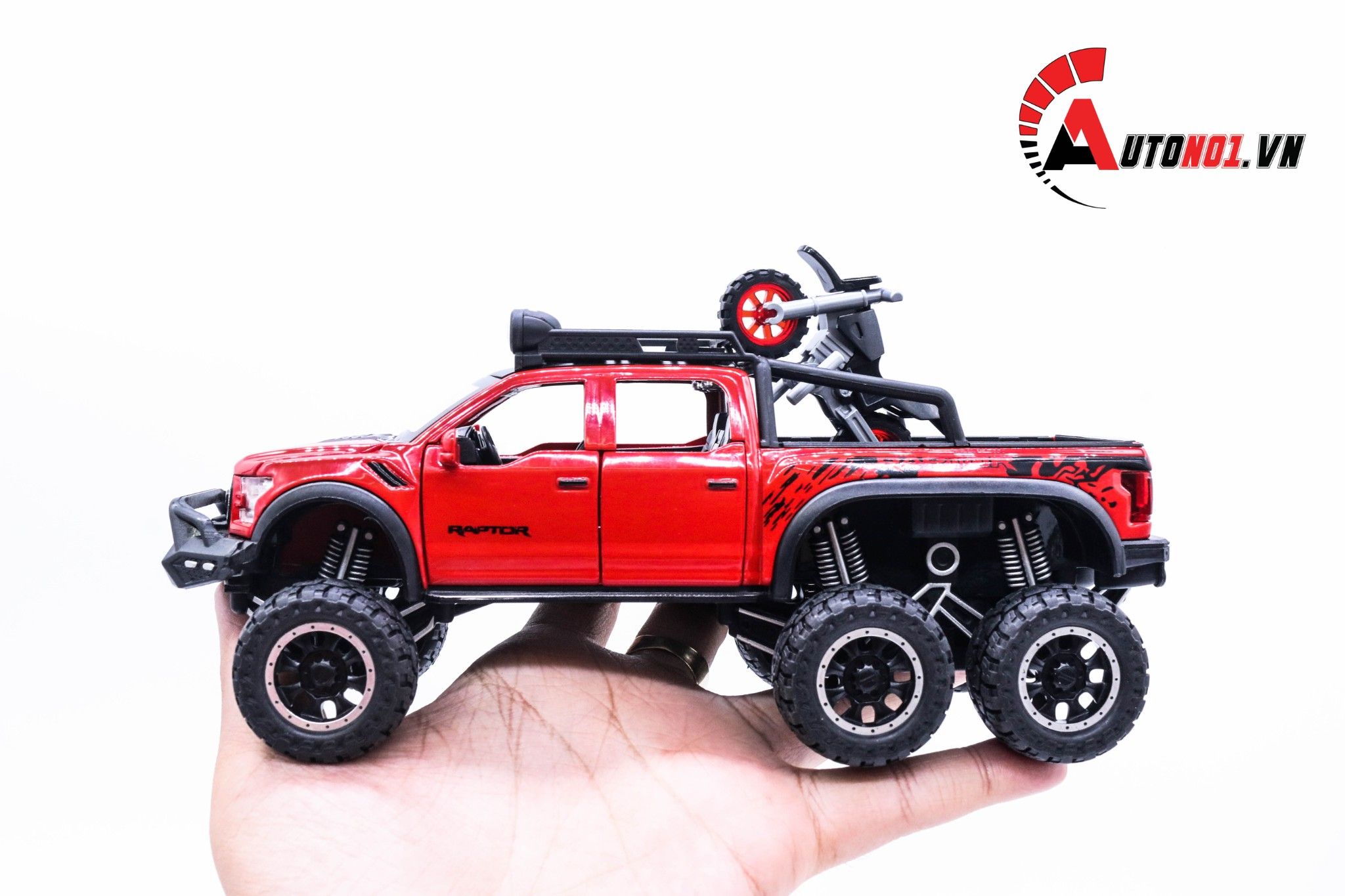  Mô hình xe Ford Beast Raptor F150 Offroad tỉ lệ 1:28 Chezhi 32129 6000 