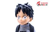  Mô hình nhân vật One Piece Luffy Kid Hàng Hiệu - Nike Gray 22cm 6868 