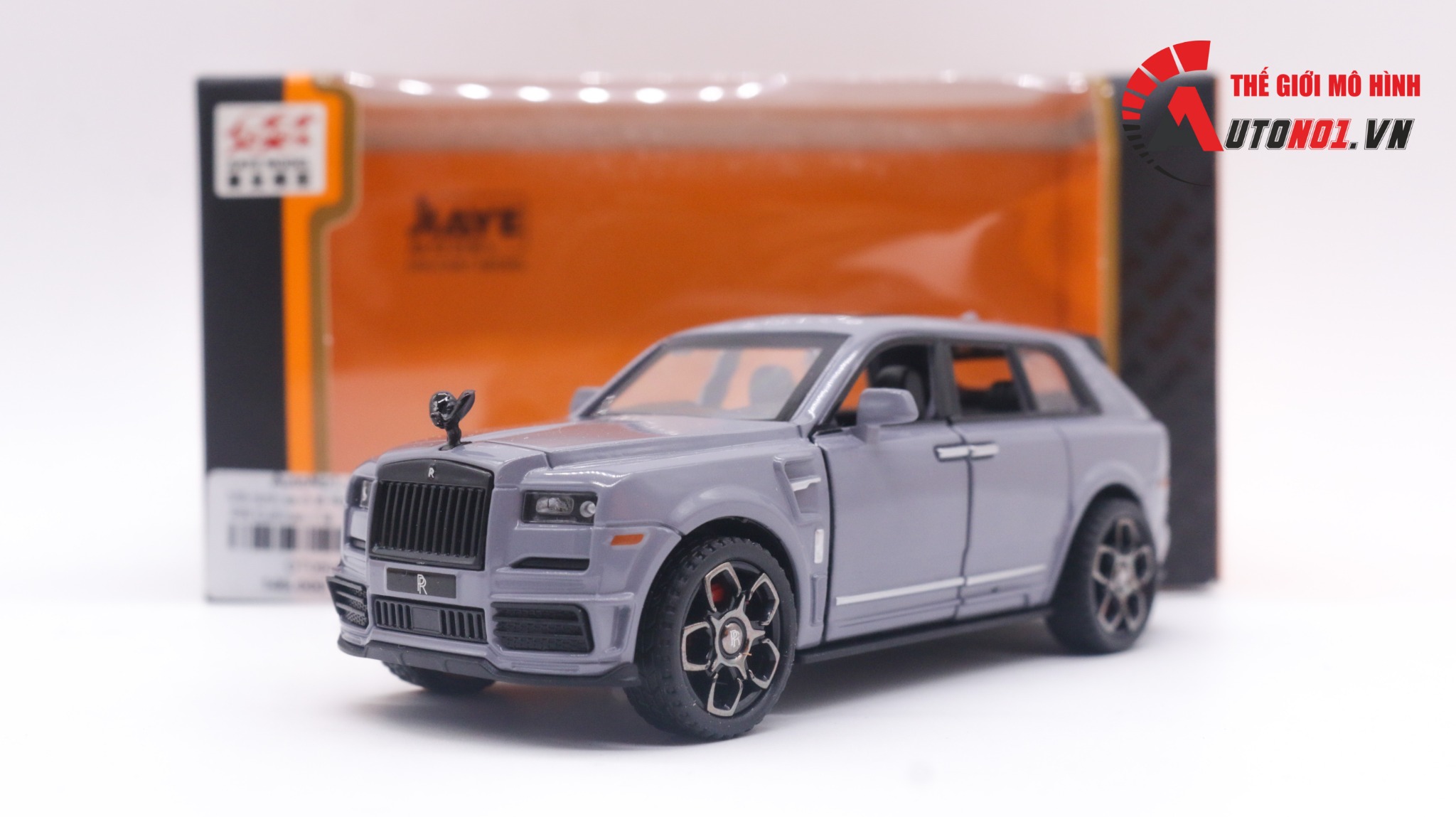  Mô hình xe ô tô Rolls Royce RR Cullinan tỉ lệ 1:36 Jiaye Model OT050 