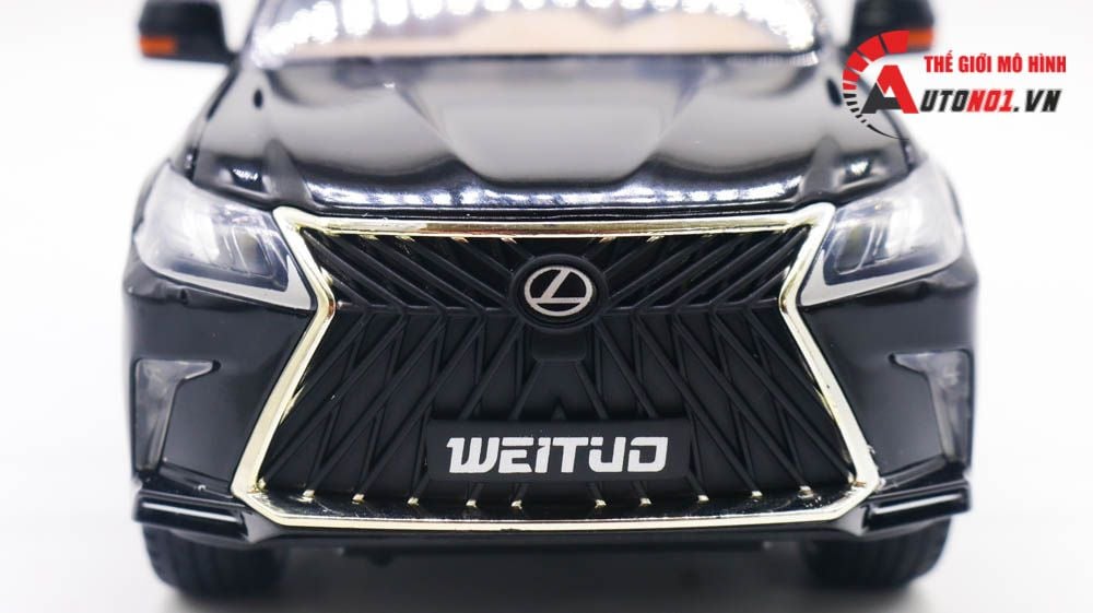 MÔ HÌNH XE LEXUS LX570 1:18 WEITUG 8084