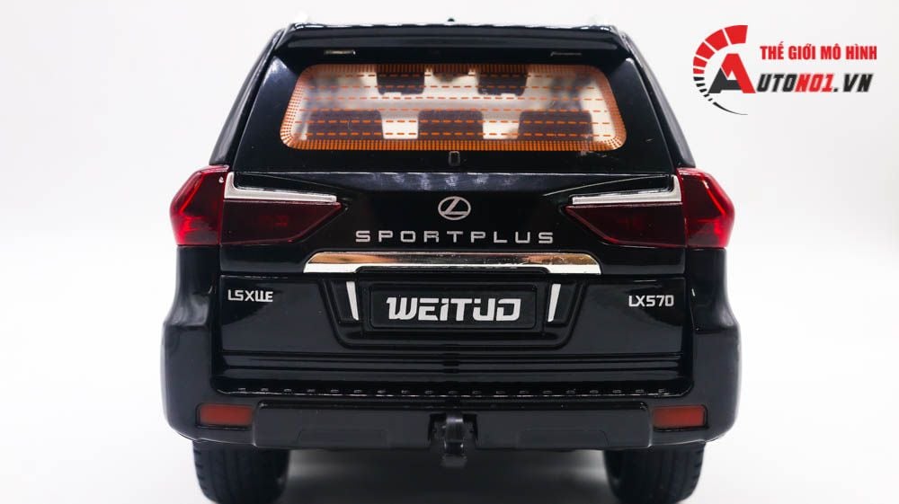 MÔ HÌNH XE LEXUS LX570 1:18 WEITUG 8084