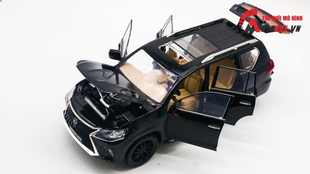 MÔ HÌNH XE LEXUS LX570 1:18 WEITUG 8084